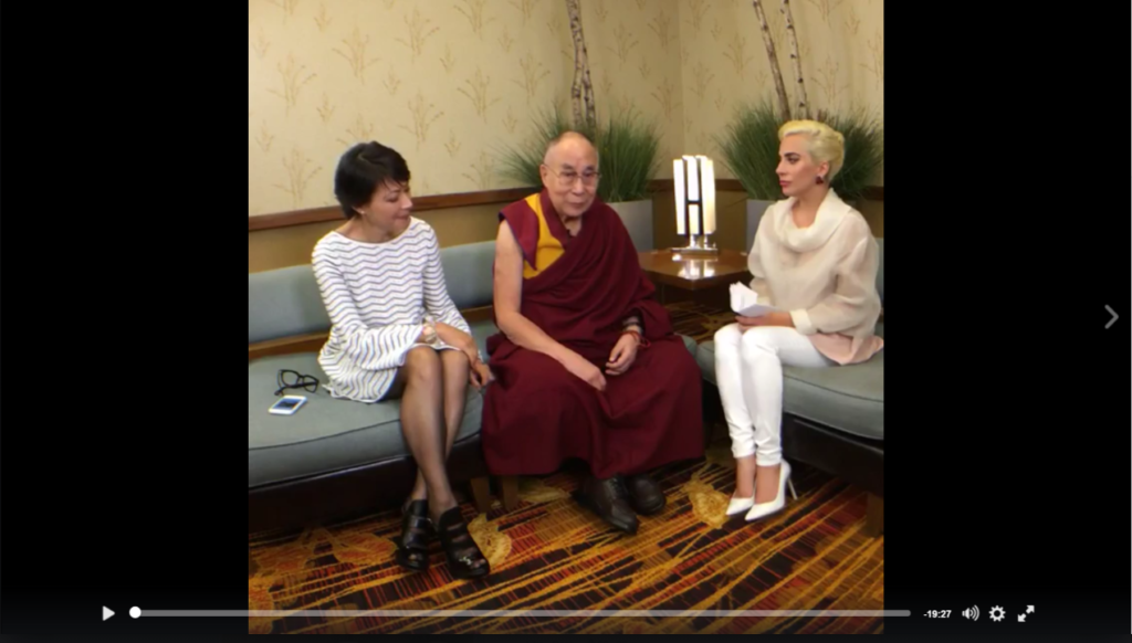 Watch as Lady Gaga and His Holiness The 14th Dalai Lama discuss the power of kindness and how to make the world a more compassionate place.